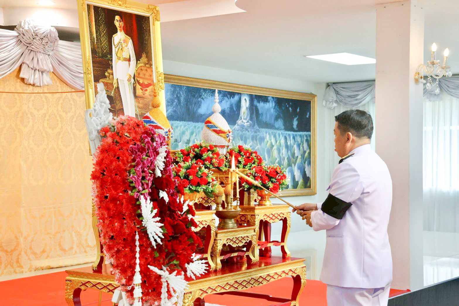 title - ส.ป.ก.ระนอง เข้าร่วมพิธีวันที่ระลึกวันคล้ายวันสวรรคต พระบาทสมเด็จพระปรเมนทรมหาอานันทมหิดล พระอัฐมรามาธิบดินทร